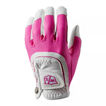 Wilson Staff Fit-All Golf Glove Womens Golf Stuff - Save on New and Pre-Owned Golf Equipment Left (for right handed players) Pink 