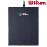 Wilson Staff Tri-Fold Towel Black WGA9000102 Golf Stuff - Save on New and Pre-Owned Golf Equipment 