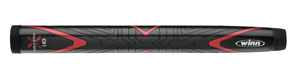 WinnPro X 1.18 Putter Grip Golf Stuff - Save on New and Pre-Owned Golf Equipment Black/Red 