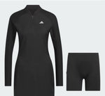 Women's Long Sleeve Golf Dress Black IC3520 Apparel Golf Stuff Extra Small 