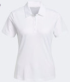 Women's Performance Primegreen Polo White GT7926 SAMPLE Apparel Golf Stuff 
